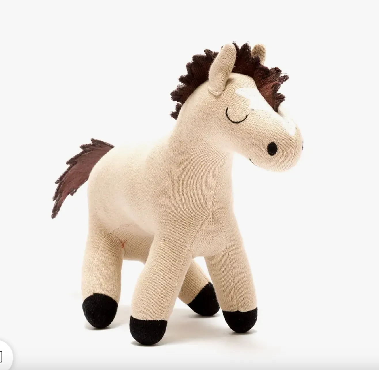 Organic Cotton Horse Plush Toy