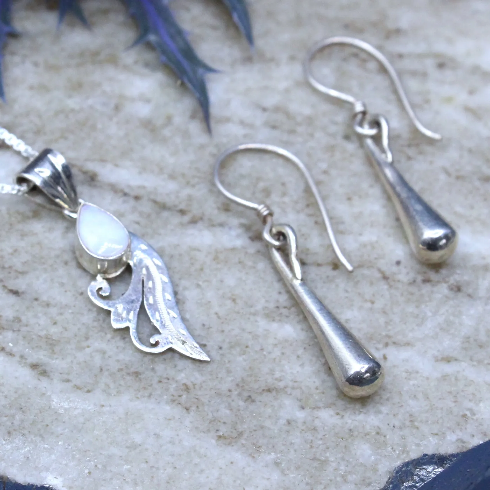 Paani Silver Earrings