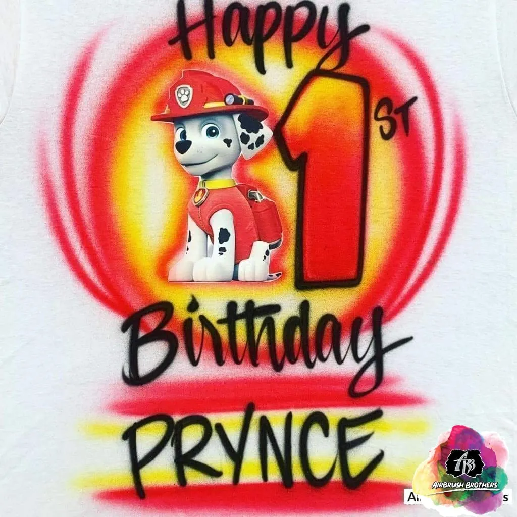 Paw Patrol Shirt Design