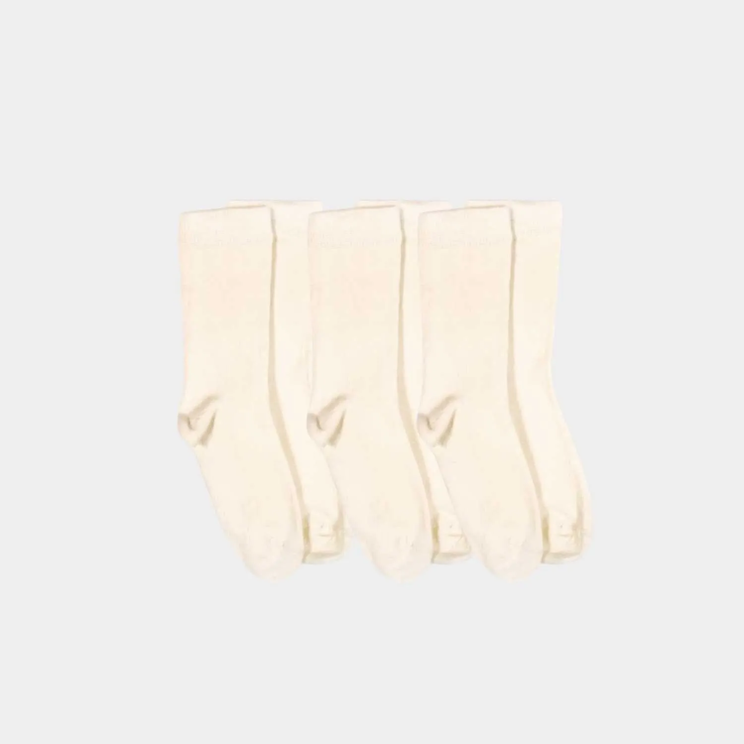 Pure (no dye) Adult Trouser Socks - 98% Organic Cotton