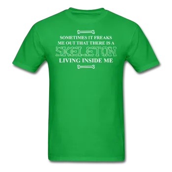 "Skeleton Inside Me" - Men's T-Shirt