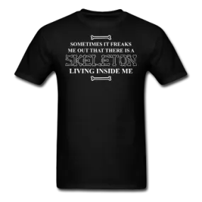 "Skeleton Inside Me" - Men's T-Shirt