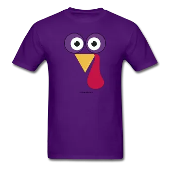 "The Geeky Turkey" - Men's T-Shirt