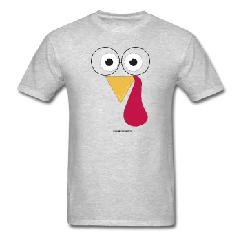 "The Geeky Turkey" - Men's T-Shirt