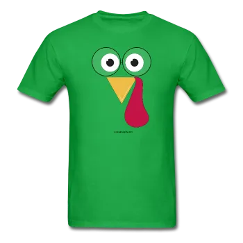 "The Geeky Turkey" - Men's T-Shirt