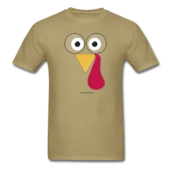 "The Geeky Turkey" - Men's T-Shirt