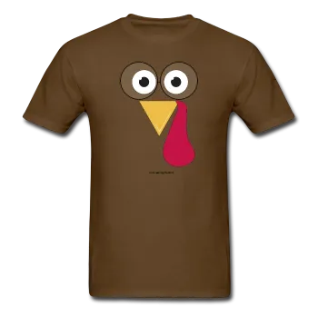 "The Geeky Turkey" - Men's T-Shirt