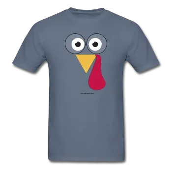 "The Geeky Turkey" - Men's T-Shirt