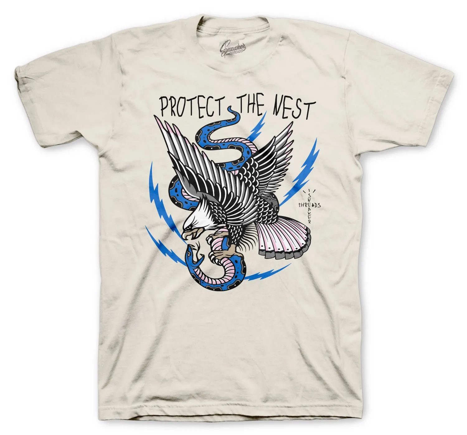 Retro 1 Travis Scott Fragment Protect The Nest Shirt