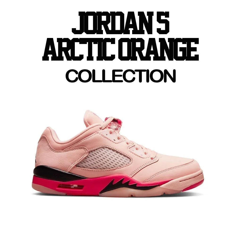 Retro 5 Arctic Orange Nineties Limit Shirt