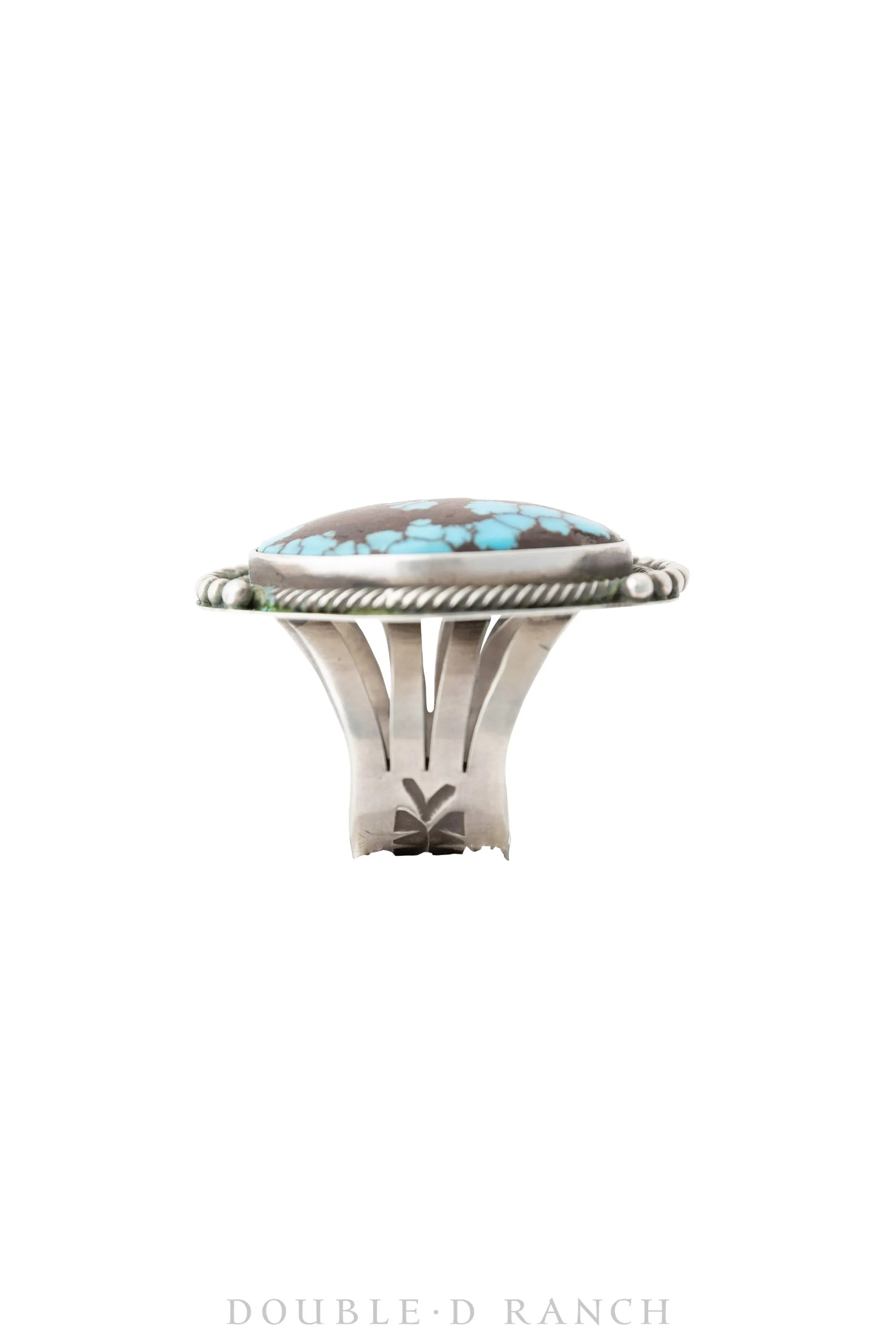 Ring, Natural Stone, Turquoise, Single Stone, Hallmark, Contemporary, 1095