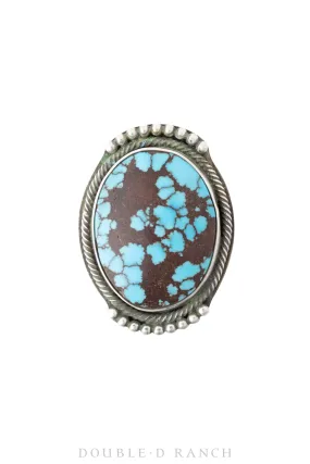 Ring, Natural Stone, Turquoise, Single Stone, Hallmark, Contemporary, 1095