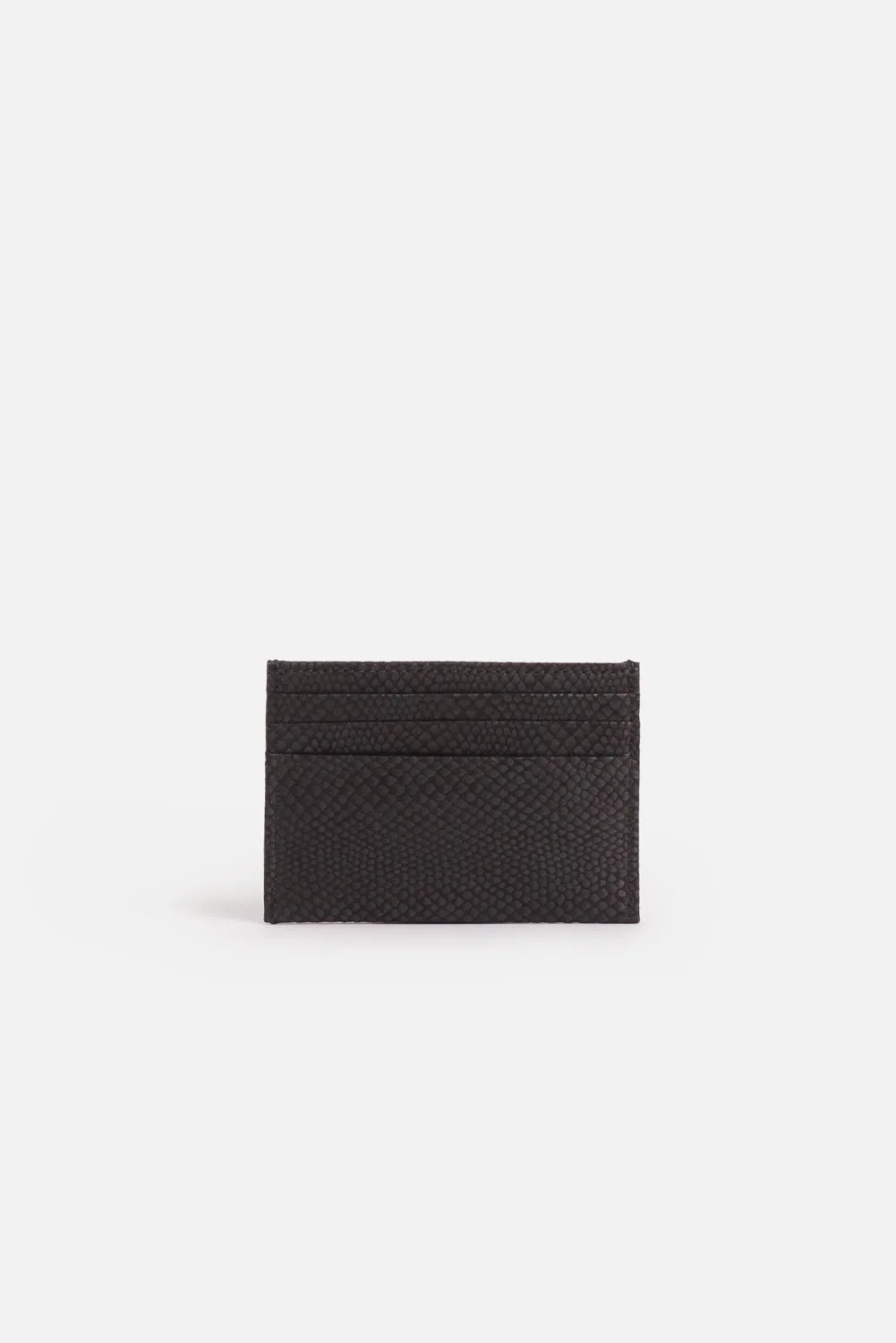 Roe Mini Cardholder - Soft Black