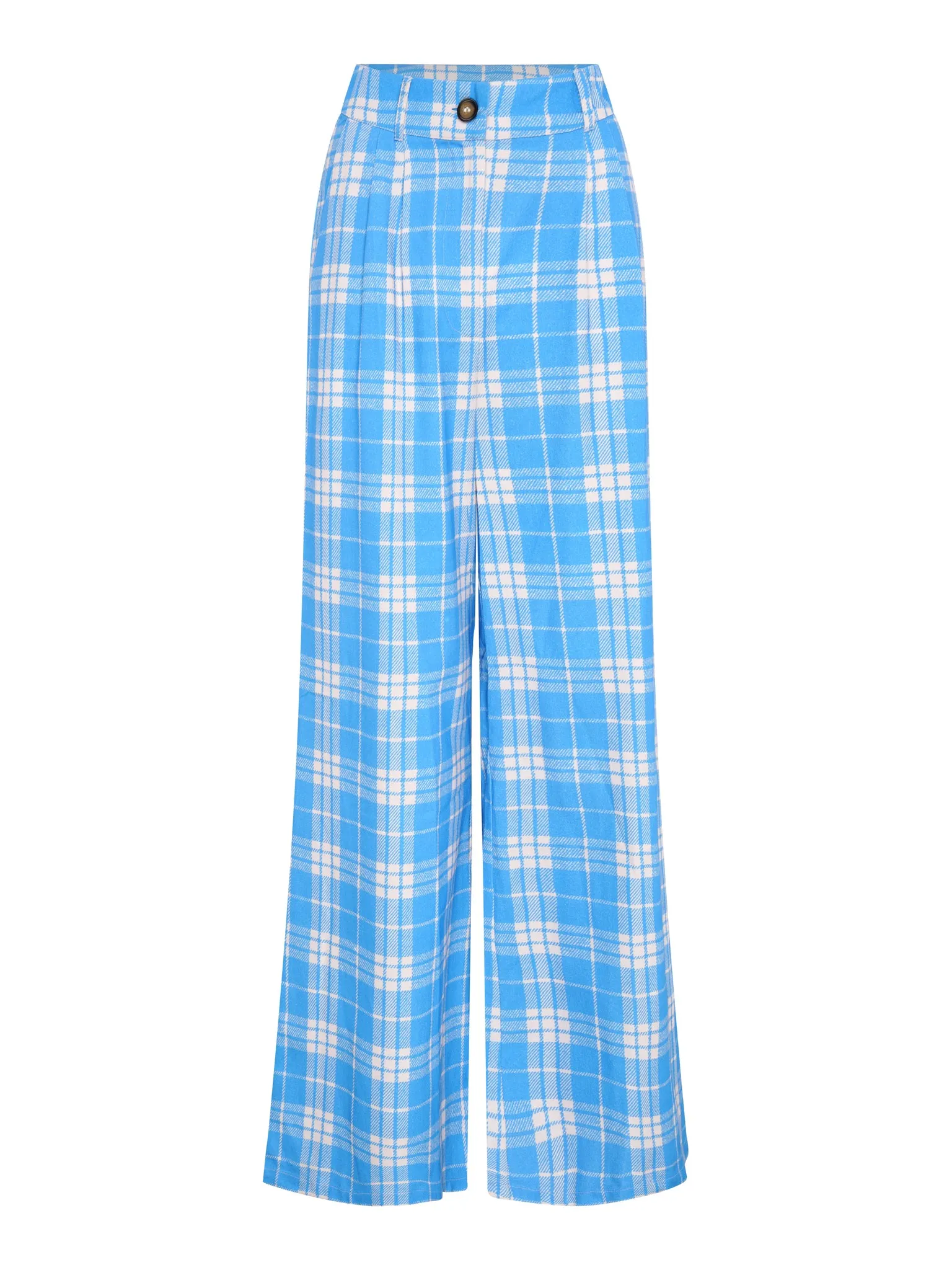 Samara Wide Leg Checked Trouser