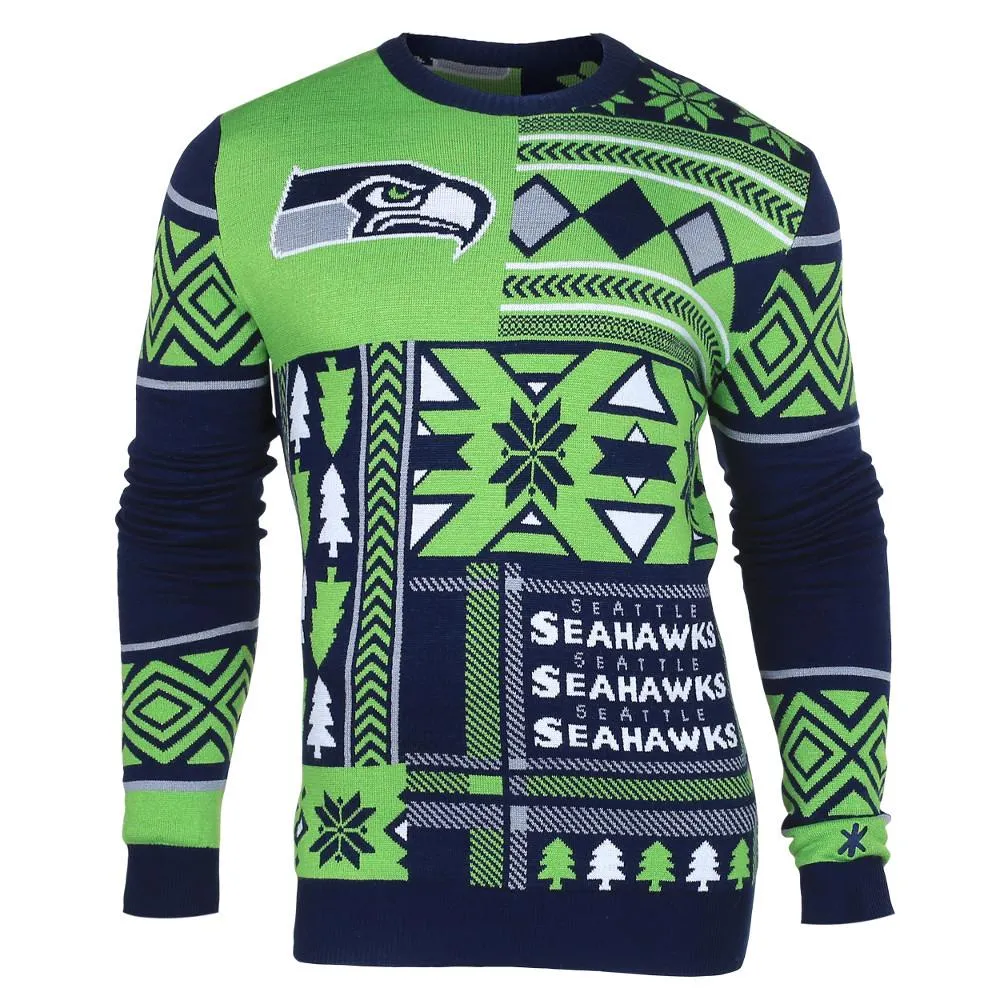 Seattle Seahawks Ugly Christmas Sweaters