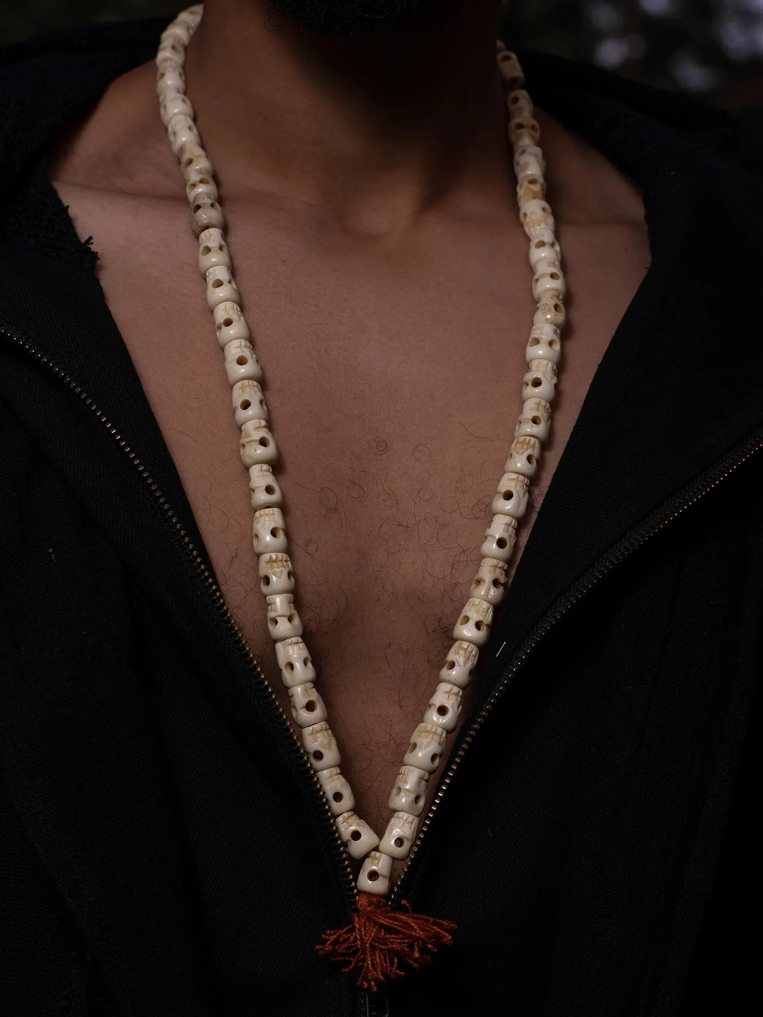 Skull bone Necklace