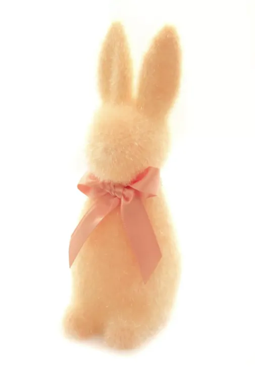 Small Flocked Nose Bunny (10 colors)