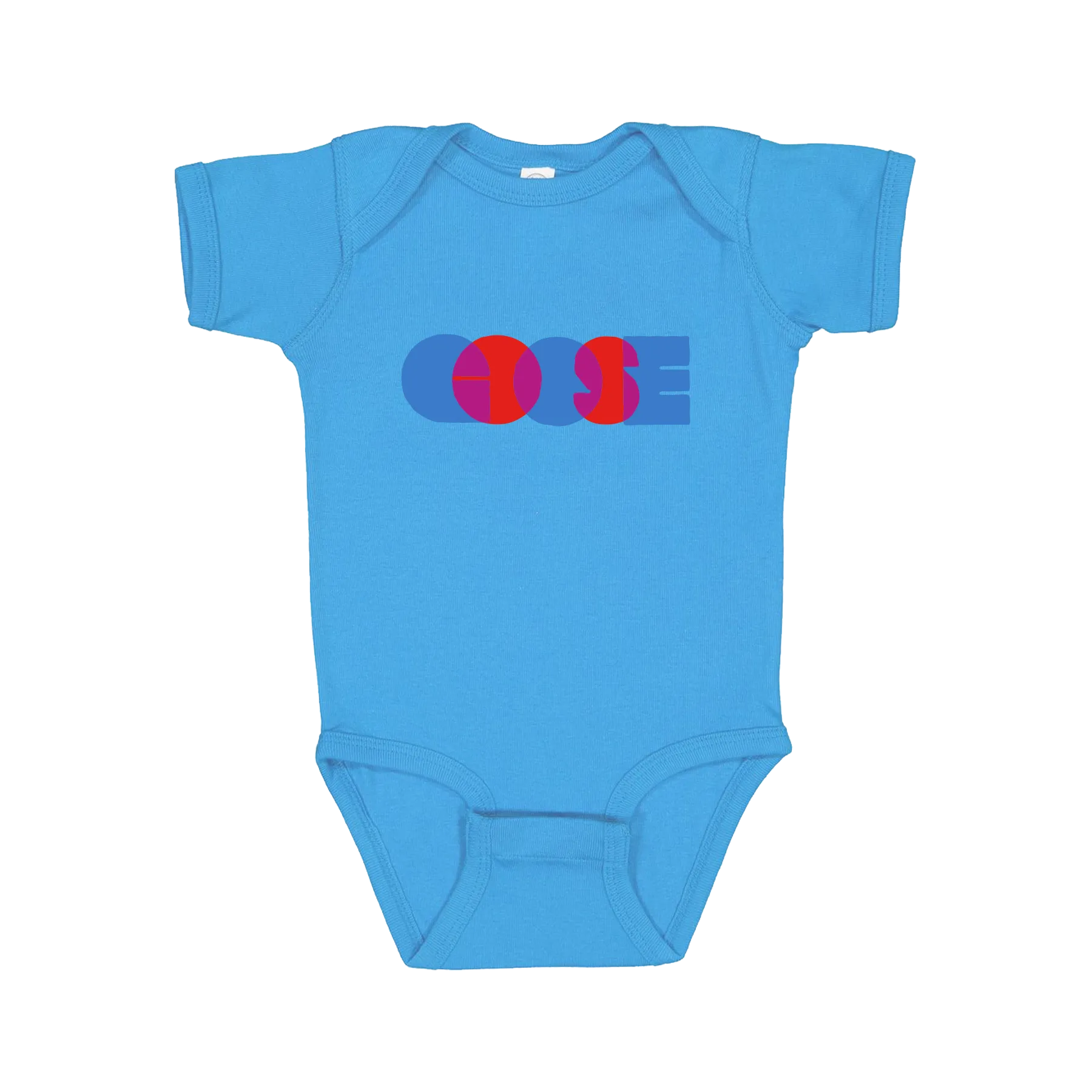 Stacked Logo Baby Onesie