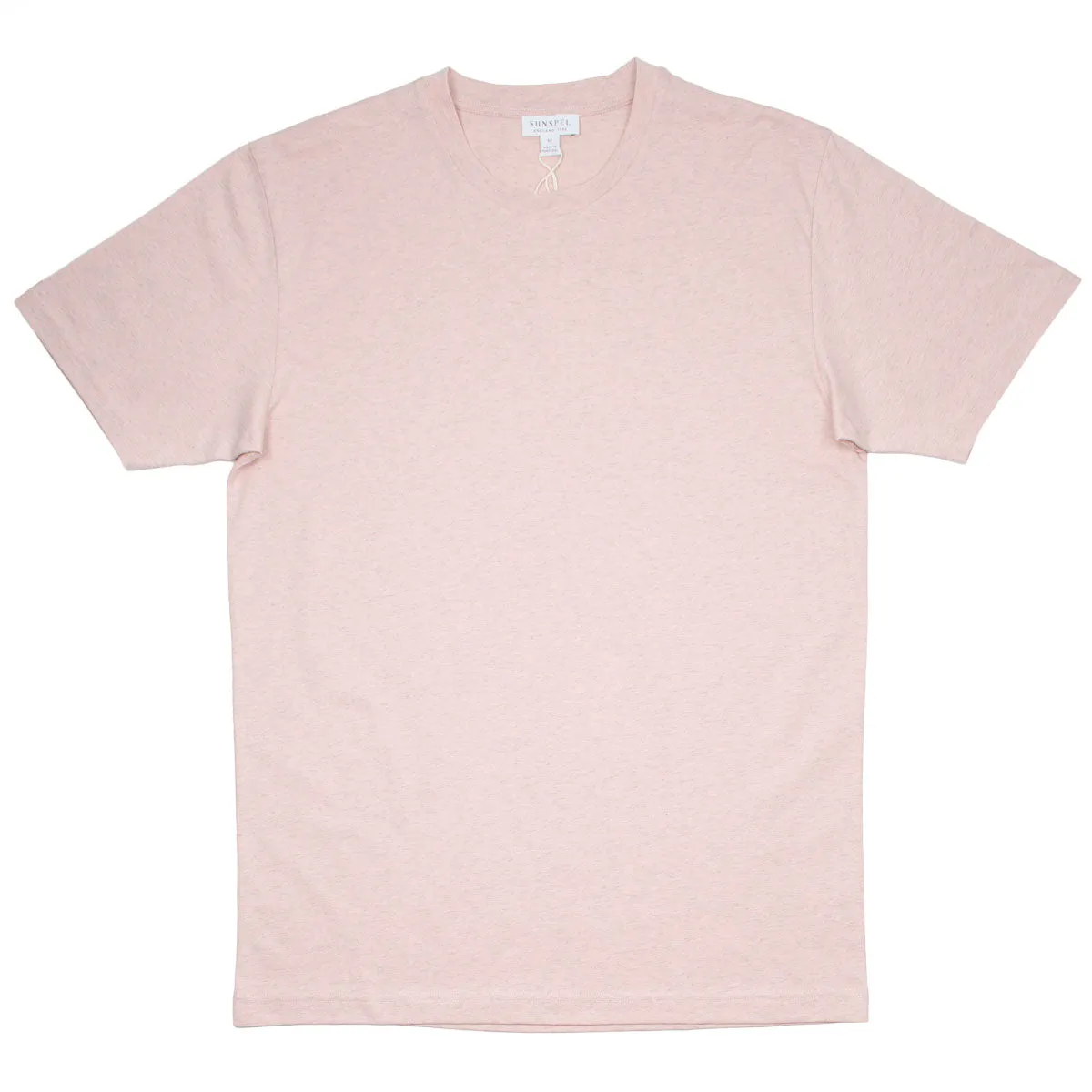 Sunspel - Short Sleeve Riviera Crew Neck T-shirt - Dusty Pink