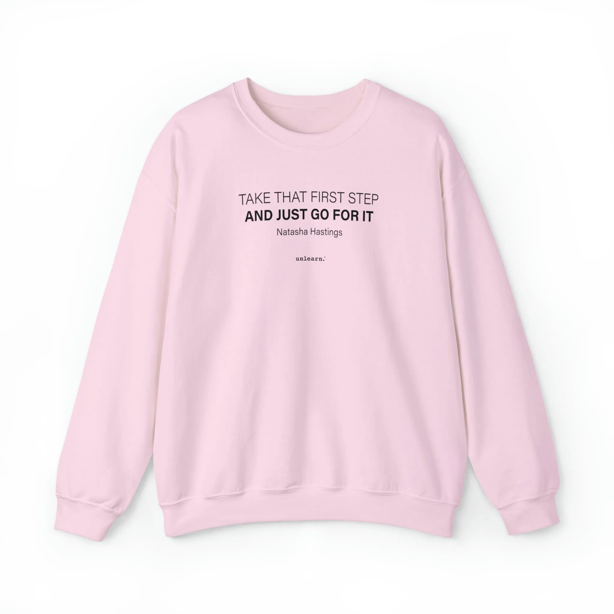 That First Step - Relaxed Fit Crewneck Sweatshirt