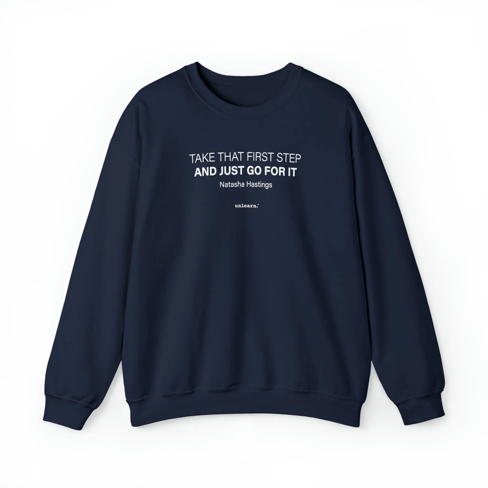 That First Step - Relaxed Fit Crewneck Sweatshirt