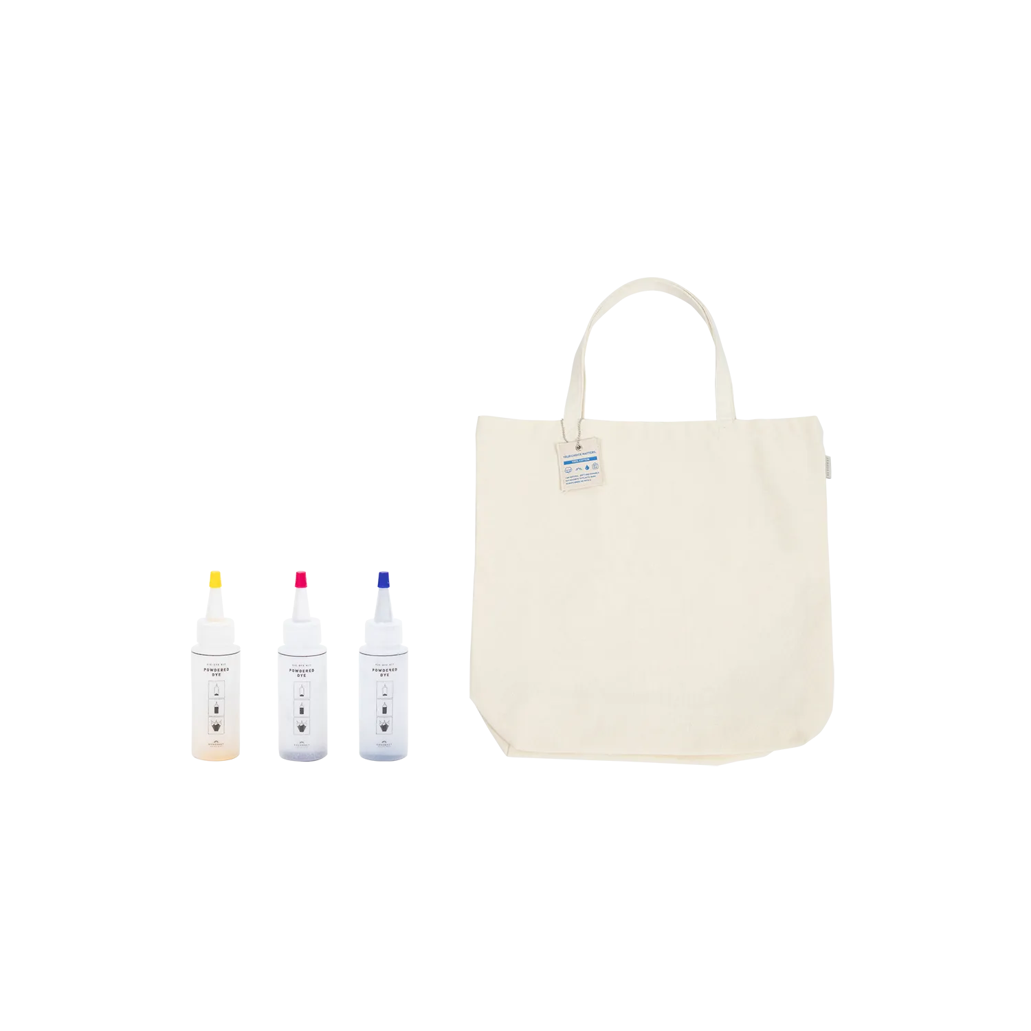 Tie-Dye Kit Organic Cotton Series & Shopper Bag M