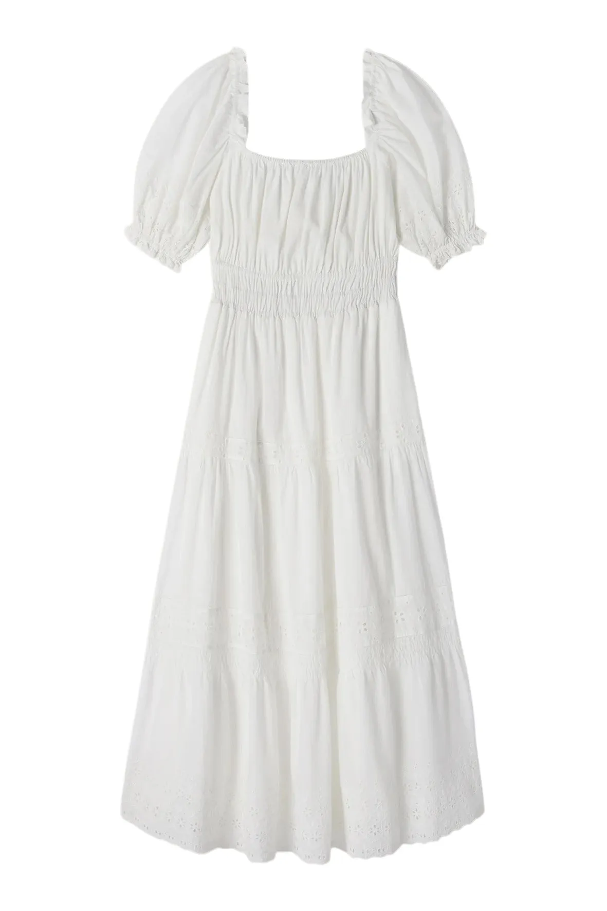 Trovata Birds of Paradis Marguerite Dress in Summer Eyelet