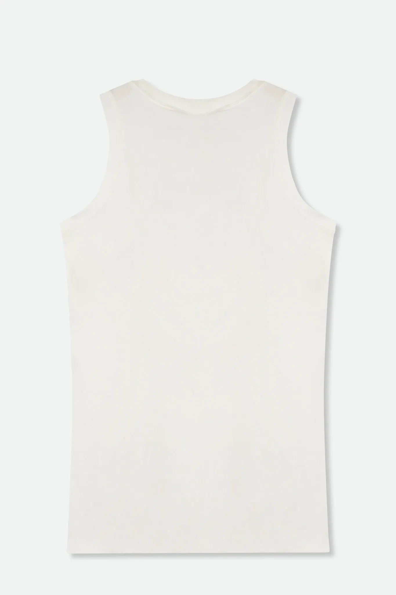 TUNIC LENGTH MUSCLE TANK IN PIMA COTTON STRETCH