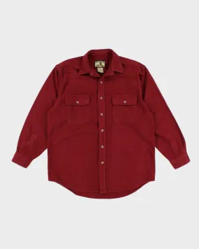 Vintage 90s Field And Stream Red Flannel Shirt - L