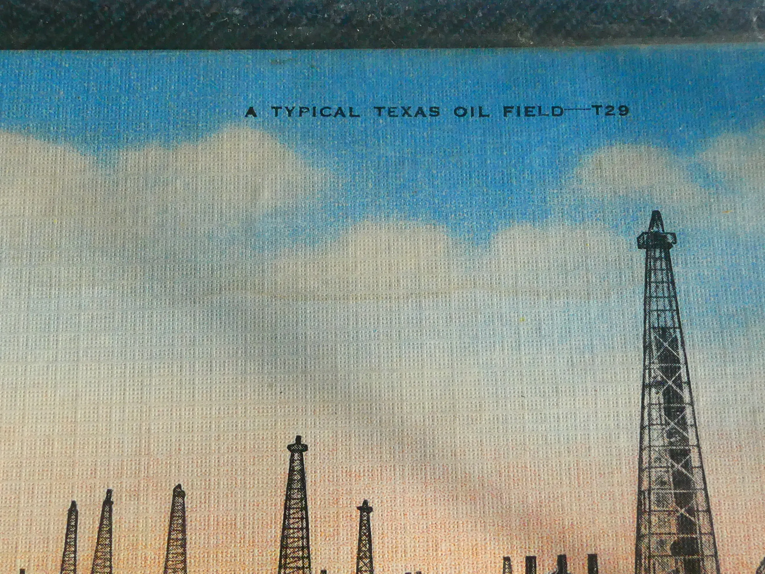 Vintage Oil Field Postcards - Lot of 13