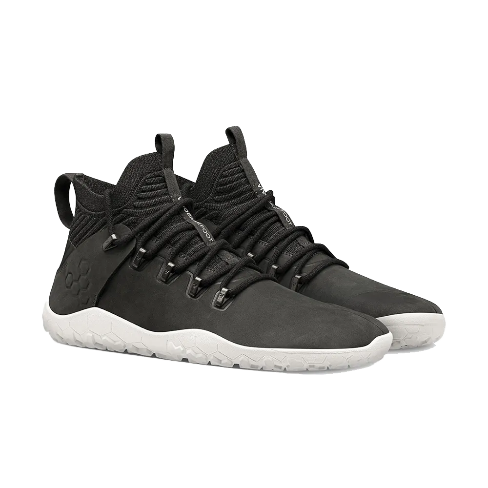 Vivobarefoot Magna FG Womens Obsidian/White