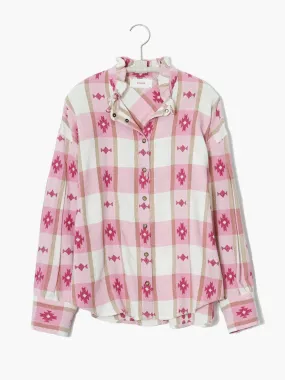 XIRENA Pink Ivory Jensen Shirt