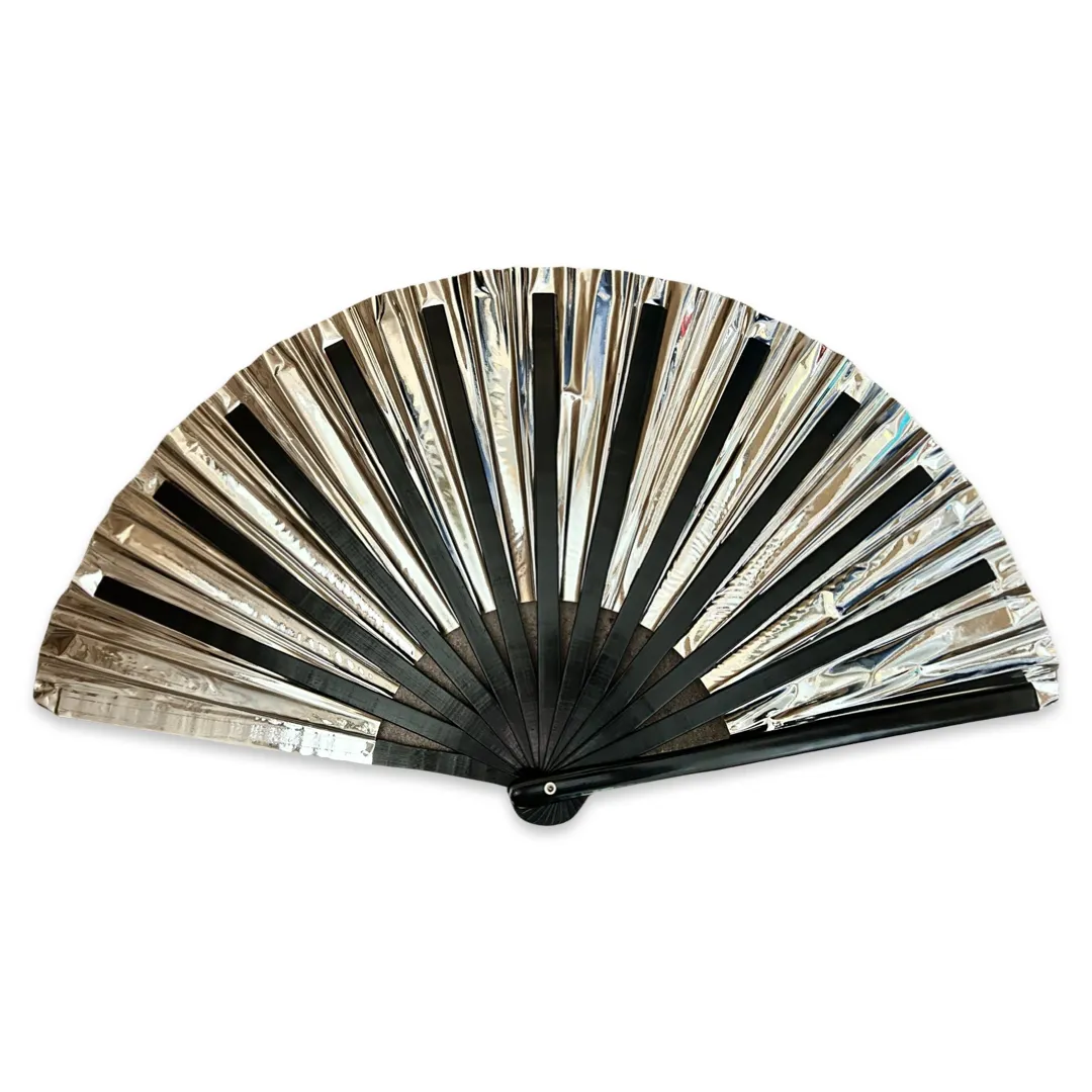 XL Festival Fan - Shimmery Metallic, Orange