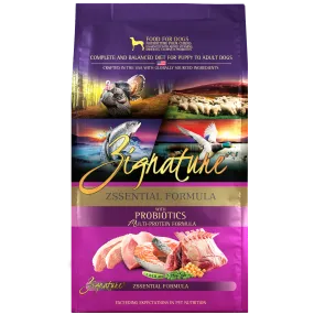 Zignature Zssential Formula Dry Dog Food, 4lb